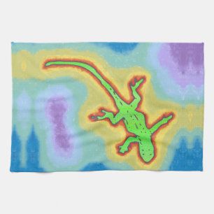 Gecko Geschirrtuch