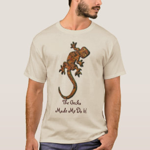 Gecko Lizard Funny Animal-Lover's T - Shirt
