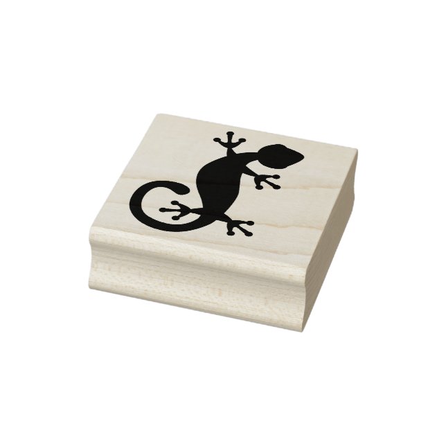 Gecko Lizard Gummistempel (Stempel)