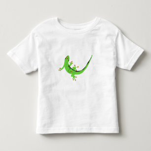 Gecko Lizard Reptile Illustration Kleinkind T-shirt