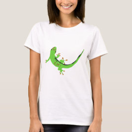 Gecko Lizard Reptile Illustration T-Shirt