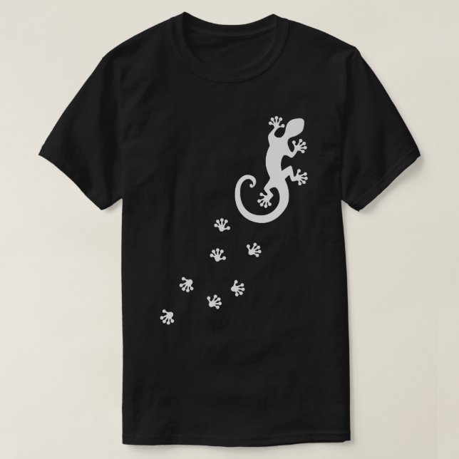 Gecko Lucky Charm Lizard Salamander Aloha Hawaii F T-Shirt (Design vorne)