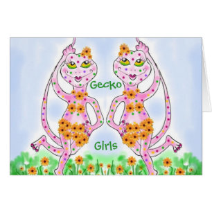 Gecko-Mädchen