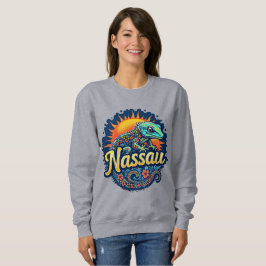 Gecko Nassau Bahamas Caribbean Sweatshirt
