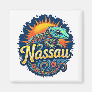 Gecko Nassau Bahamas Karibik Magnet