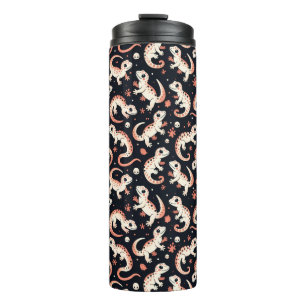 Gecko Pattern Thermosbecher