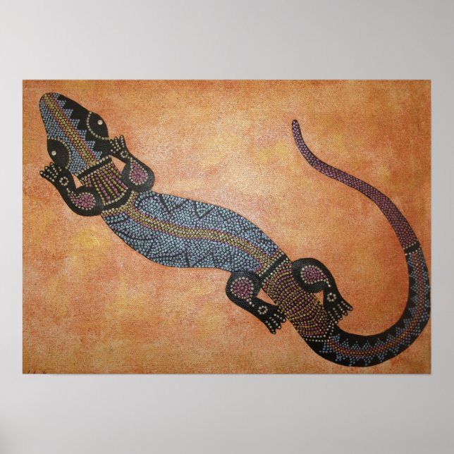 Gecko Poster (Vorne)