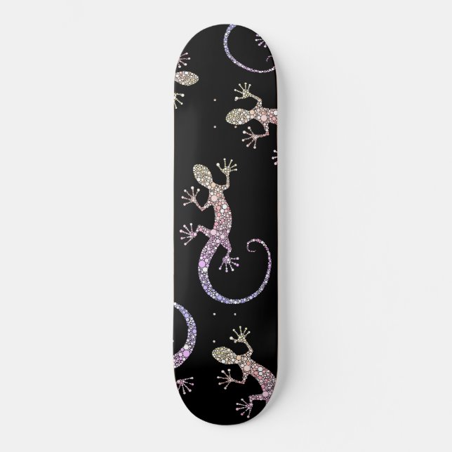 Gecko Skateboard (Vorderseite)