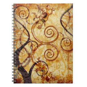 Gecko Spiral Twins Notizblock