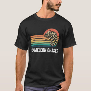 Gecko Squad Chamäleon-Fänger Retro-Gecko Chamäleon T-Shirt