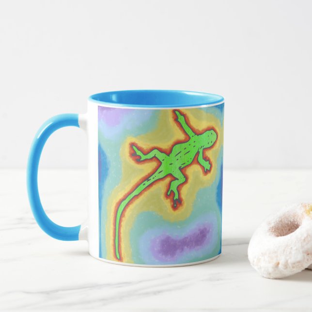 Gecko Tasse (Mit Donut)