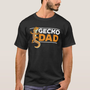 Gecko Vater Reptile Leopard Gecko Lizard T-Shirt