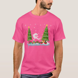Gecko Xmas Tree Lighting Men Frauen hässliche Weih T-Shirt