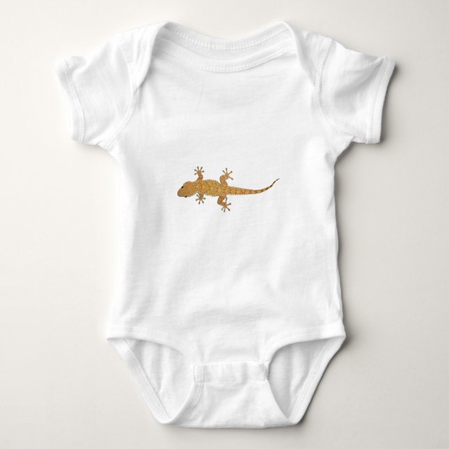 Geckoeidechse Baby Strampler (Vorderseite)