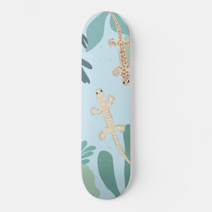 Geckos im Dschungel #2 #decor #art Skateboard