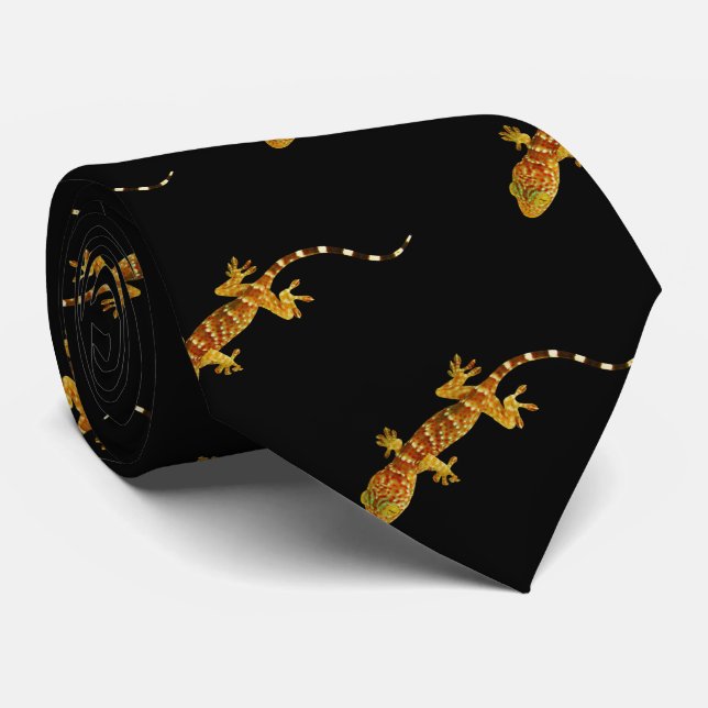 Geckos Krawatte (Gerollt)