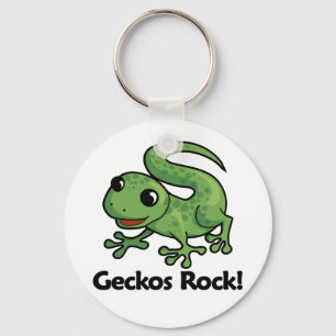 Geckos Rock! Schlüsselanhänger