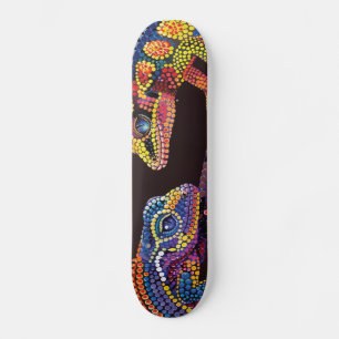 Geckos - Style autochtone - Planche de skateboard
