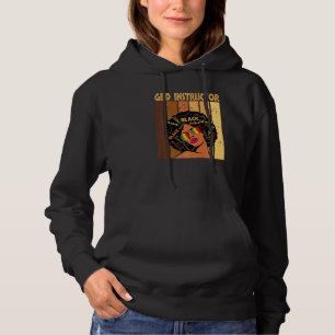 Ged Instructor Afro American Black History Hoodie