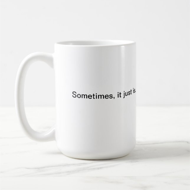 Gedacht kannte ich Sie Tasse (Links)