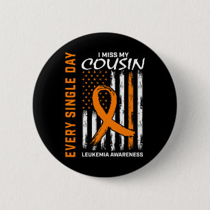 Gedächtnis der geliebten Geschenke Cousin Leukämie Button