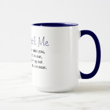 Gedächtnis immer mit mir Tasse