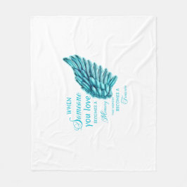 Gedächtnis wird Schatz Fleecedecke