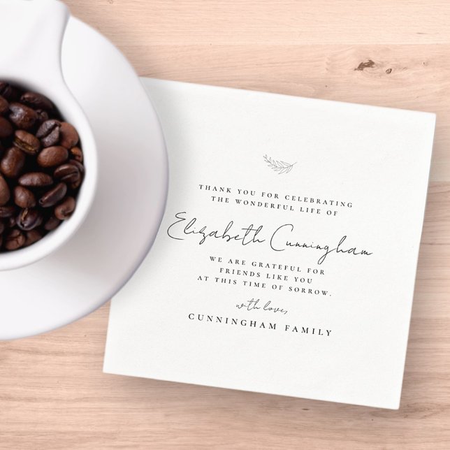 Gedächtnisbeerdigung Moderne Kunst, Dichtung und M Serviette (Von Creator hochgeladen)