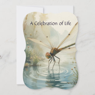 Gedächtnisdienst lädt Dragonfly Custom Art ein Einladung