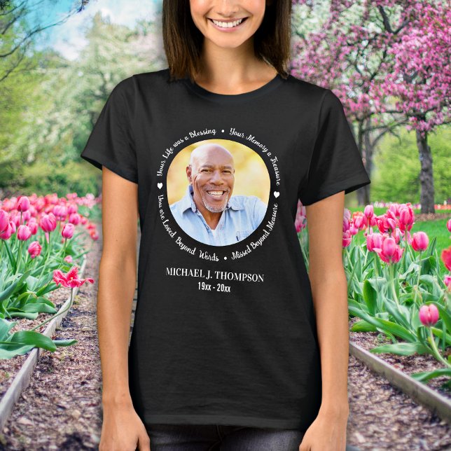 Gedächtniseigenschaft Modernes Foto T-Shirt (Von Creator hochgeladen)