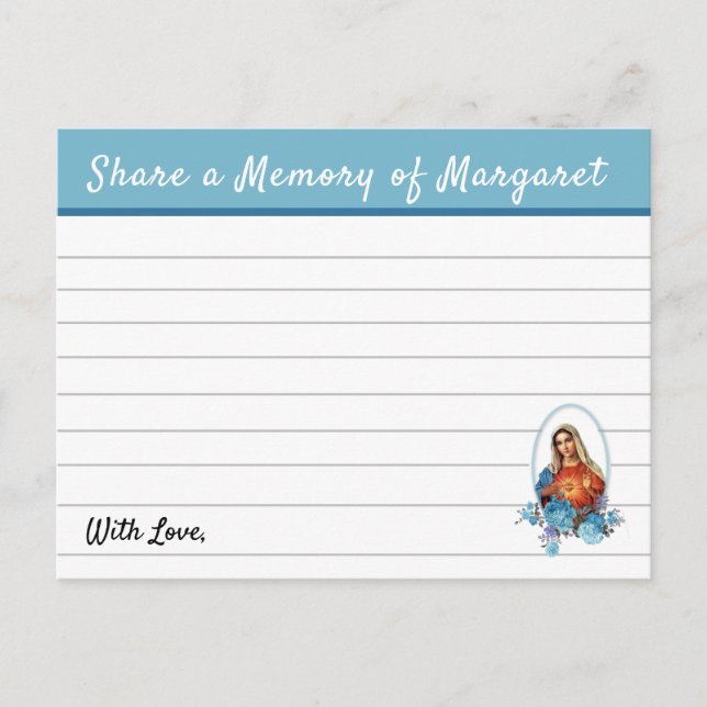GedächtnisGedenkstätte "Mary Funerary Memorial" ei Postkarte (Vorderseite)