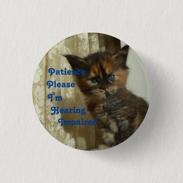 Gedächtnisstörungen Button (Vorderseite)