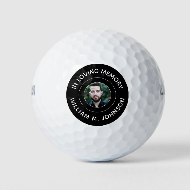 Gedächtnistraining zum Gedächtnis des Golfers - Er Golfball (Vorderseite)