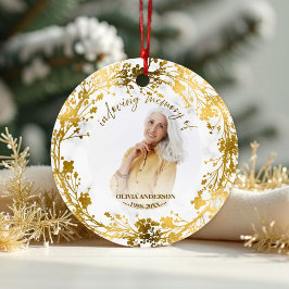 Gedächtnistraining zum Personalisierten Foto Keramik Ornament