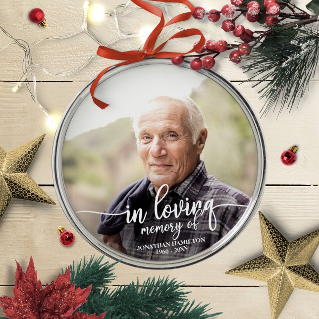 Gedächtnistraining zum Personalisierten Foto Ornament Aus Metall (Von Creator hochgeladen)
