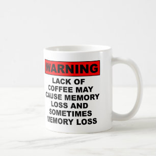 Gedächtnisverlust Funny Coffee Tasse oder Travel M