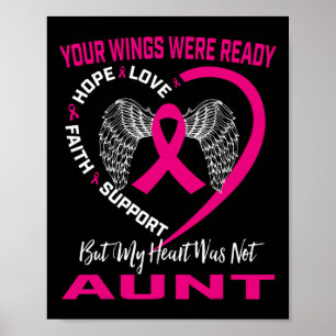 Gedächtnisverlust Tante Rosa Brustkrebs Bewusstsei Poster