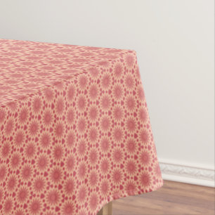 Gedämpfte florale Boho-Magie Tischdecke