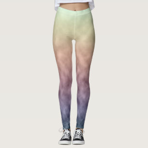Gedämpfte Horizon-Webart Leggings