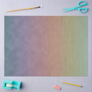 Gedämpfte Pastelllandschaft Seidenpapier