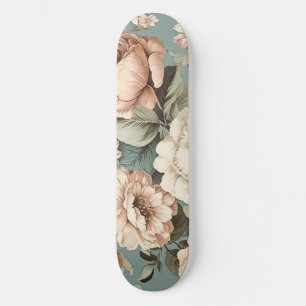 Gedämpfter botanischer Traum Skateboard