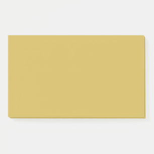 Gedämpftes Gold Post-it Klebezettel