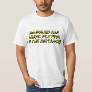 gedämpftes Rapmusikspielen T-Shirt