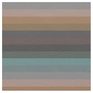 Gedämpftes Teal- und Kamel-farbenes Küsten-Neutral Stoff