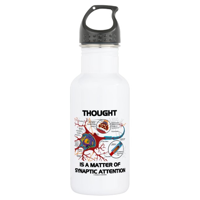 Gedanke ist eine Angelegenheit der synaptischen Trinkflasche (Vorderseite)
