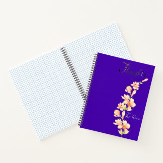 Gedanken im Bloom-Notebook Notizbuch