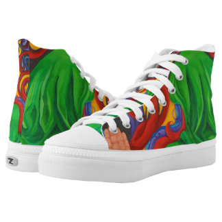 Gedanken schaffen hoch-geschnittene sneaker