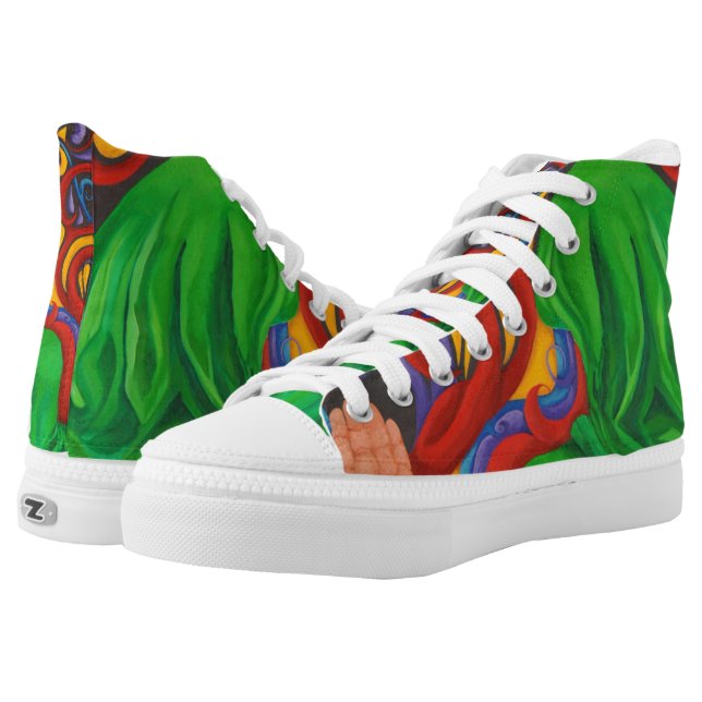 Gedanken schaffen hoch-geschnittene sneaker (Paar)