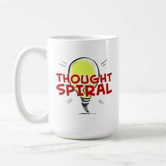 Gedanken-Spirale "ich bin mit der Tasse" 15 Unze. Kaffeetasse