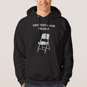 Gedanken und Stühle Hoodie